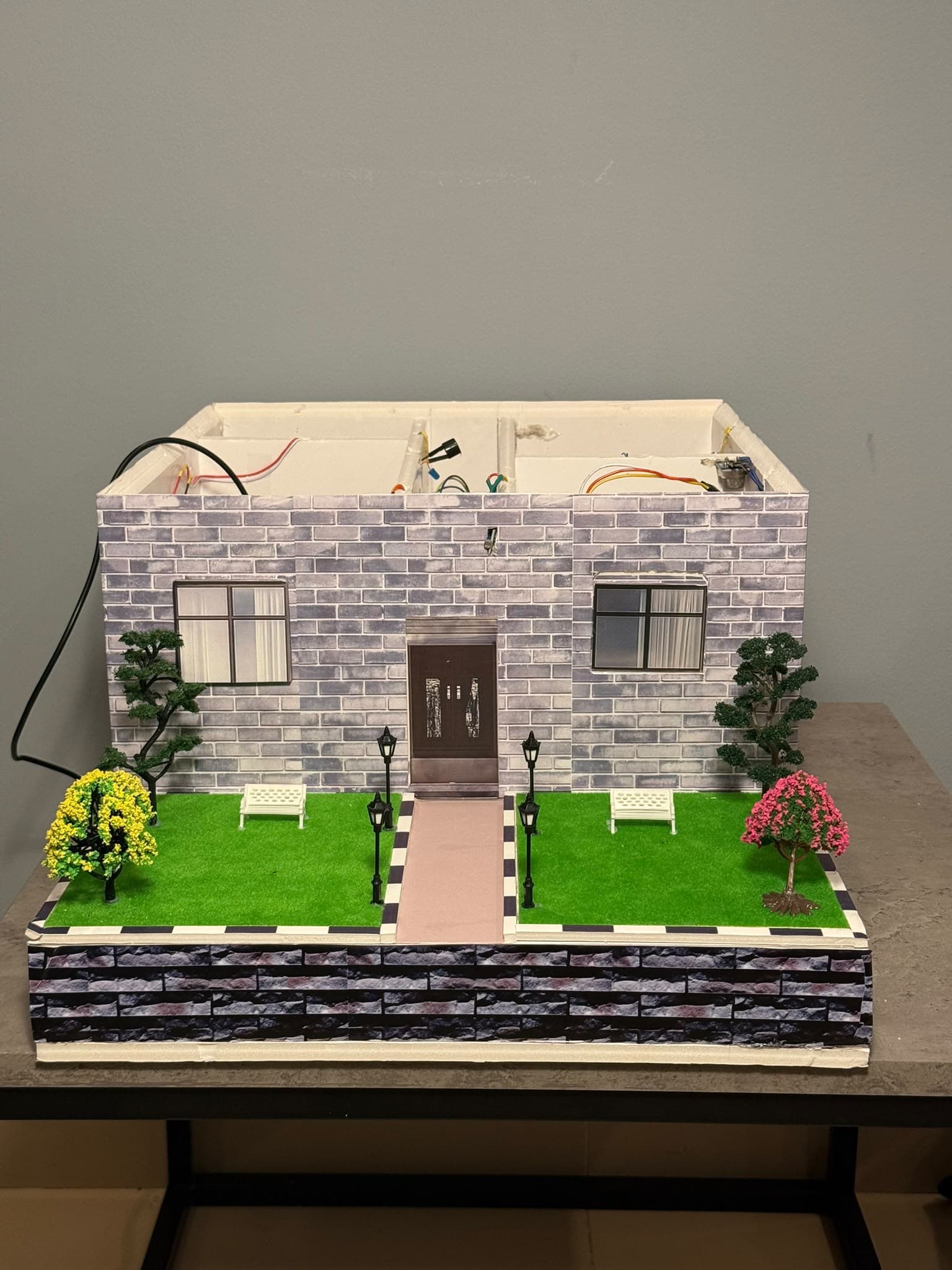 Design and Implementation of a Low-Cost IoT-based Smart Home Communication System