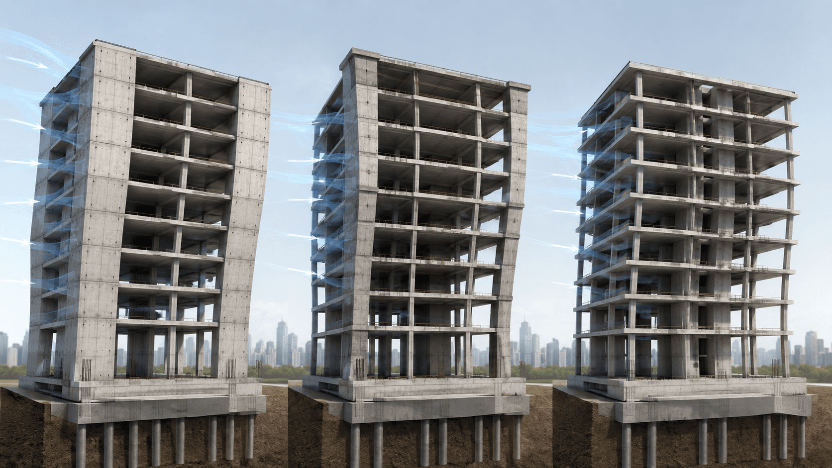 Effect of Shear Wall Configuration on the Lateral Performance of Mid-Rise Reinforced-Concrete Buildings